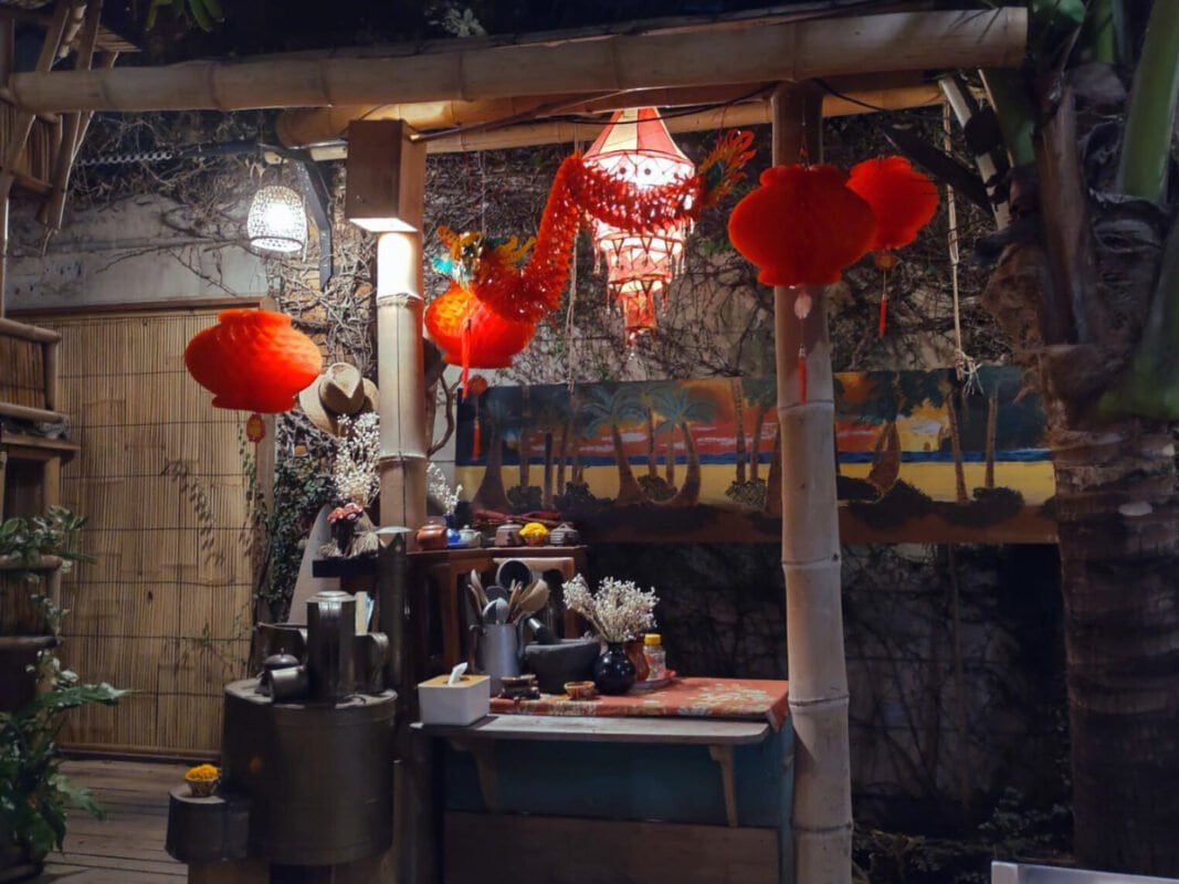 Interior of Jungle bar in Krabi Town