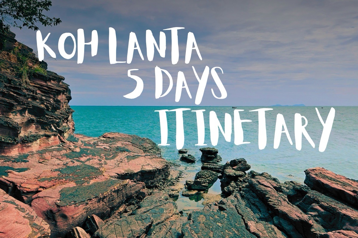 5 days koh lanta itinerary