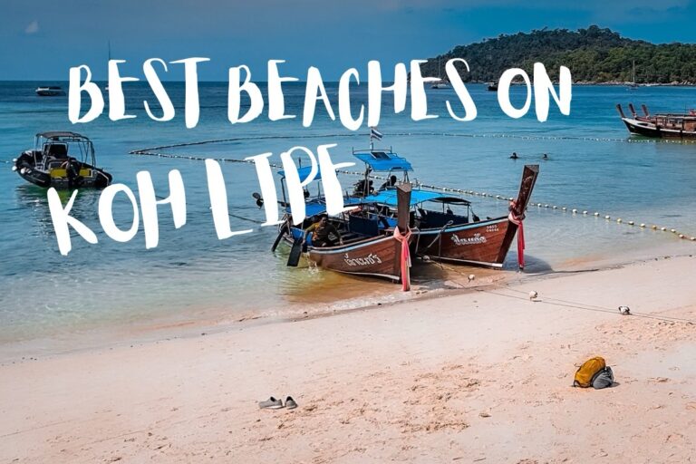 Best beaches koh lipe boats and sea