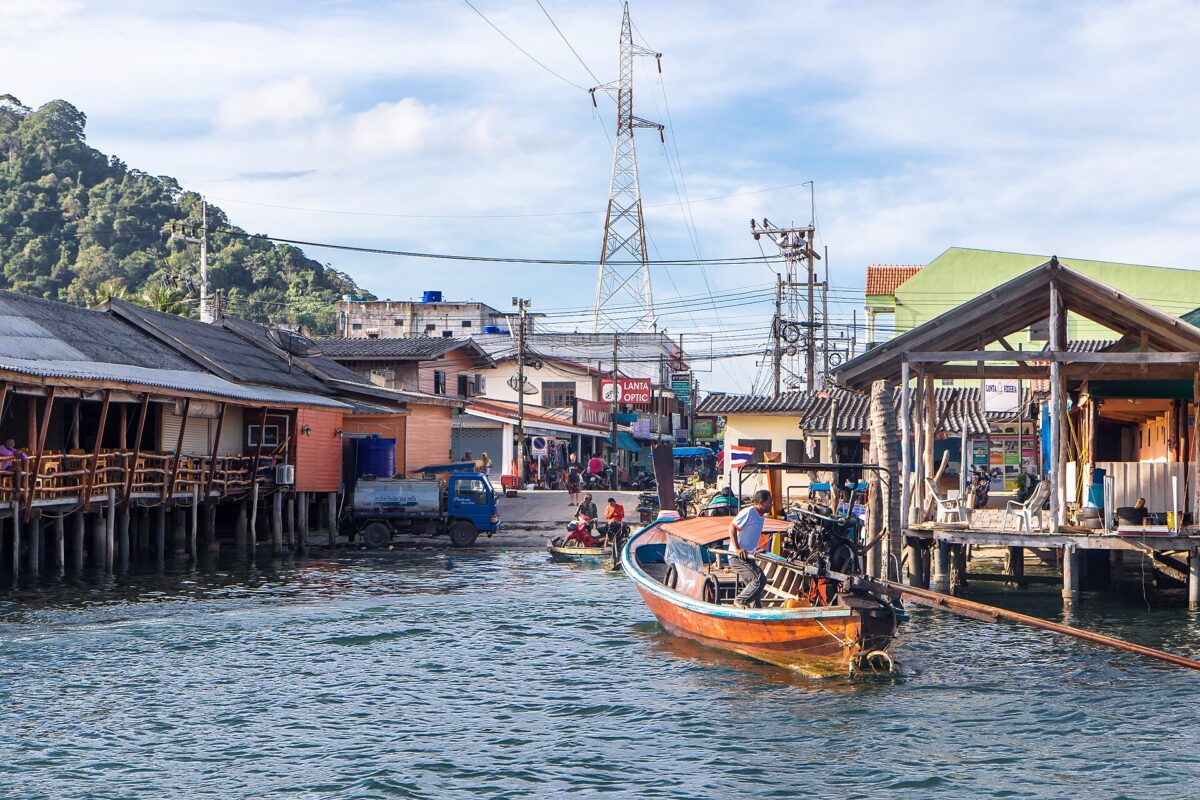 Saladan area in Koh Lanta, Thailand