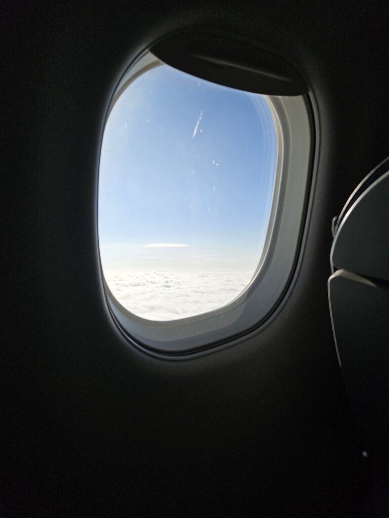 Trusted travel resources, plane window