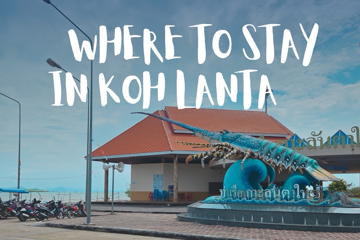 Where to stay in koh lanta, sculpture at the pier