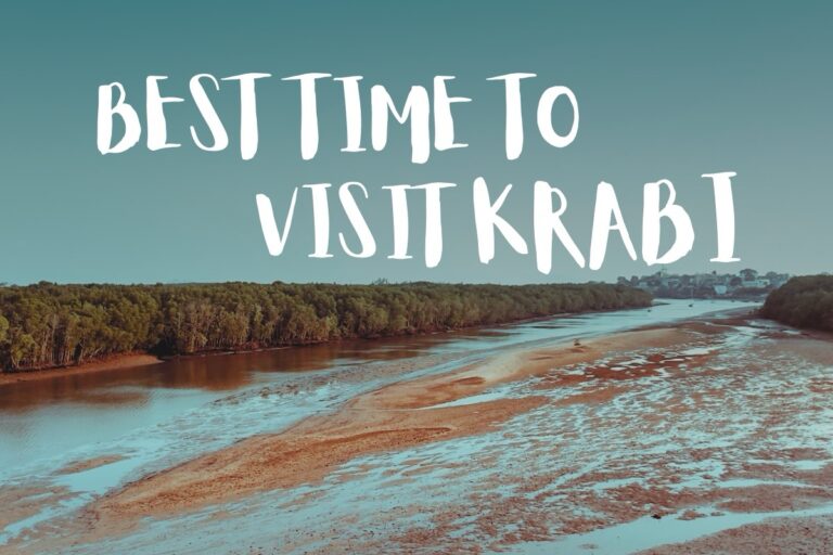 Best time to visit Krabi Thailand, river and mangrove forest