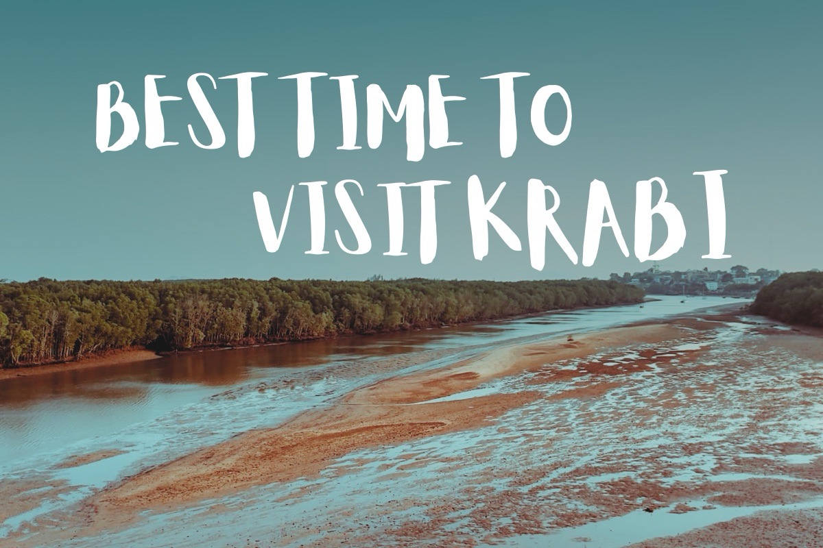 Best time to visit Krabi Thailand, river and mangrove forest