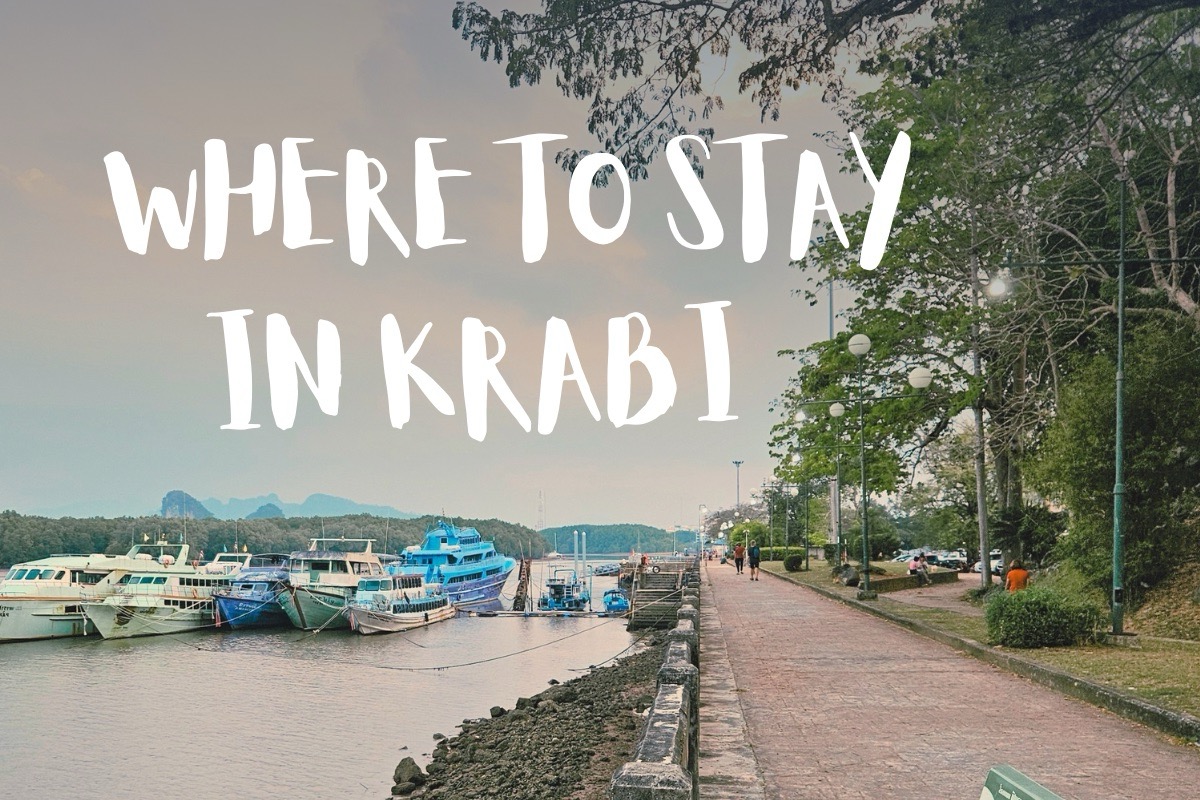 Where to stay in Krabi, footpath by the KRabi River